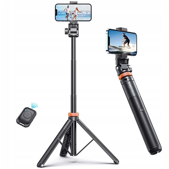 Perche selfie avec trépied L03S, blanche, Tech-Protect
