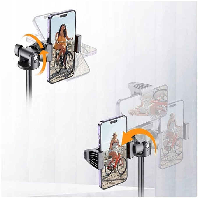 Perche selfie avec trépied L03S, blanche, Tech-Protect
