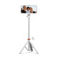 Perche selfie avec trépied L03S, blanche, Tech-Protect