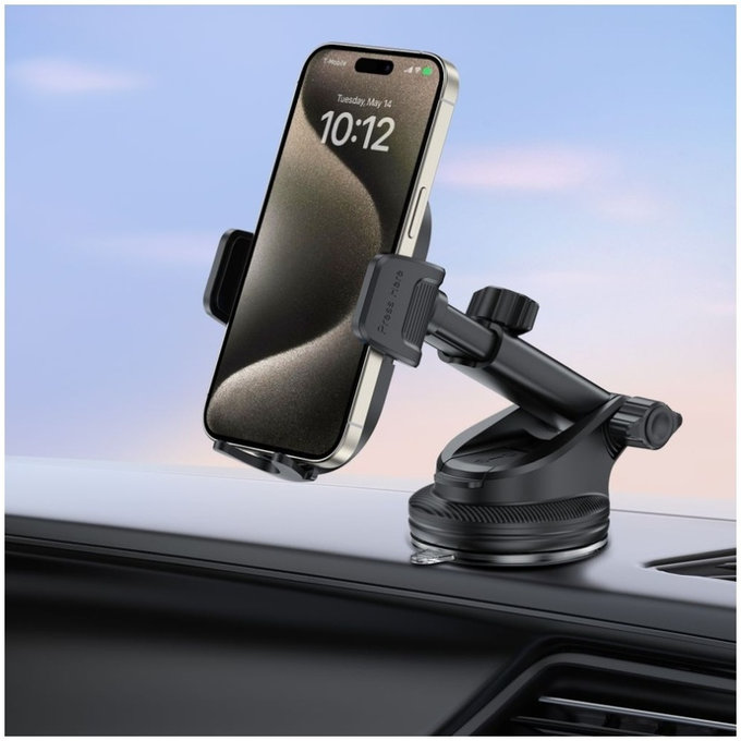 Support voiture V7 Universal Dashboard & Vent, noire, Tech-Protect