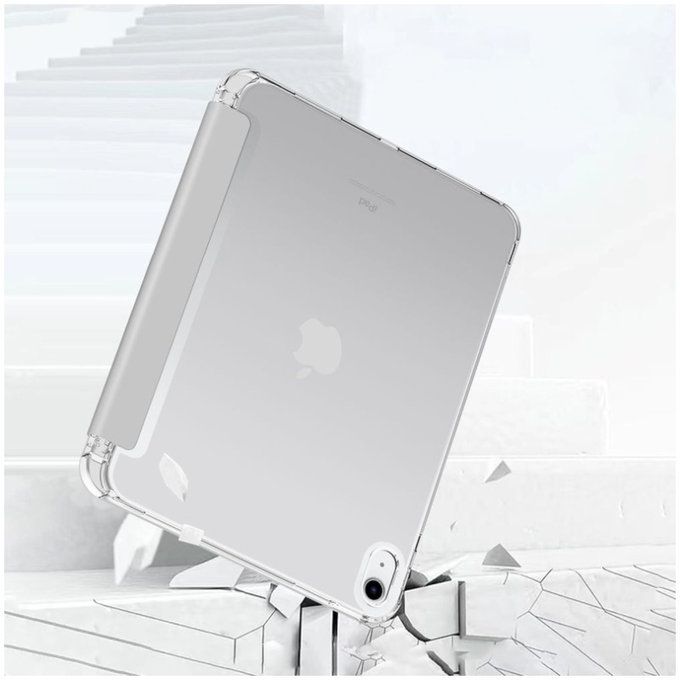 Coque Sc Pen Hybrid pour iPad 10.9" 10 / 2022 / 11" 11 / 2025, grise, Tech-Protect