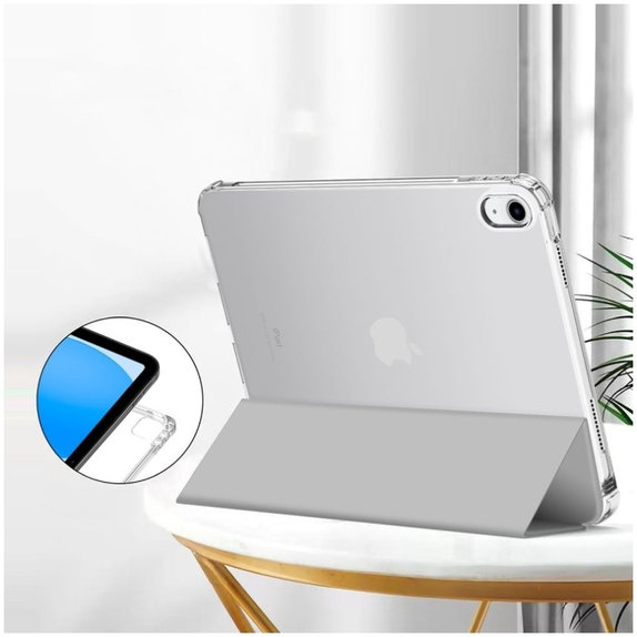 Coque Sc Pen Hybrid pour iPad 10.9" 10 / 2022 / 11" 11 / 2025, grise, Tech-Protect