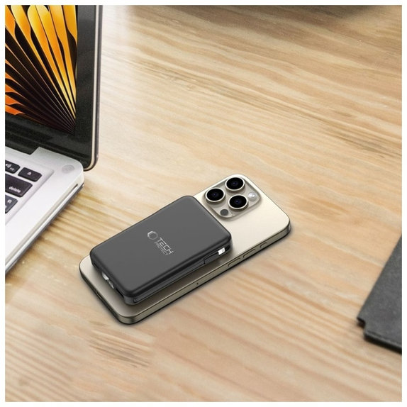 Batterie externe PB31 Lifemag MagSafe 10000mAh, noire, Tech-Protect