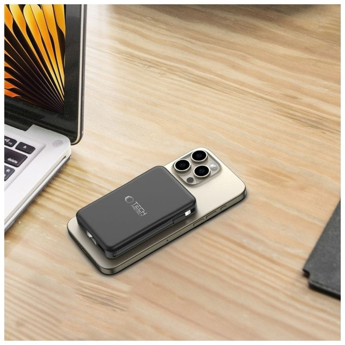 Batterie externe PB31 Lifemag MagSafe 10000mAh, noire, Tech-Protect