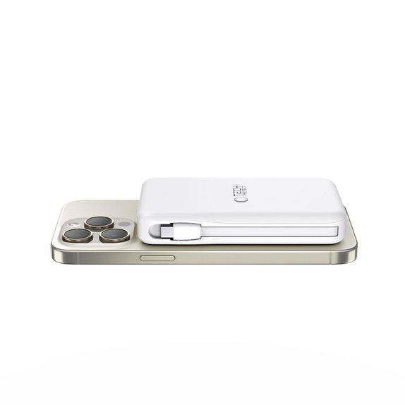 Batterie externe PB31 Lifemag MagSafe 10000mAh, blanche, Tech-Protect