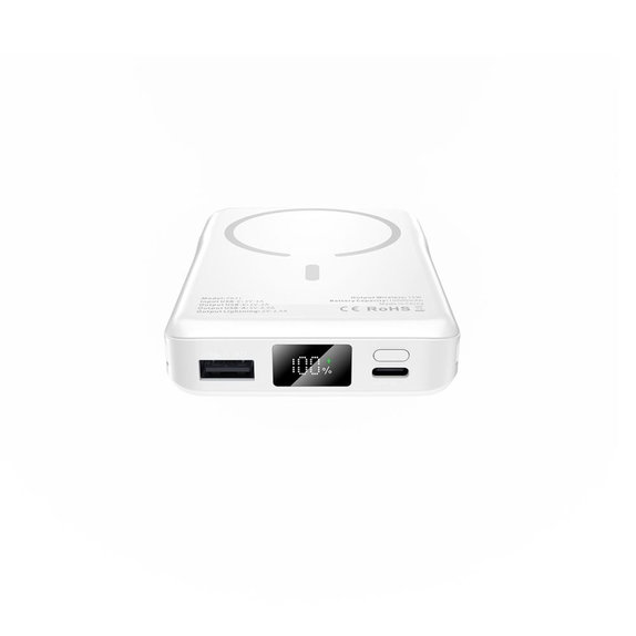 Batterie externe PB31 Lifemag MagSafe 10000mAh, blanche, Tech-Protect