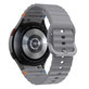 Bracelet Silicone Sport pour Samsung Watch 4 / 5 / 5 Pro / 6 / 7 / FE, Crayon Grey, Tech-Protect