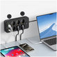Chargeur secteur PC6X6 Power Strip 3 USB & 3 USB-C & 6 Socket 200cm, noire, Tech-Protect