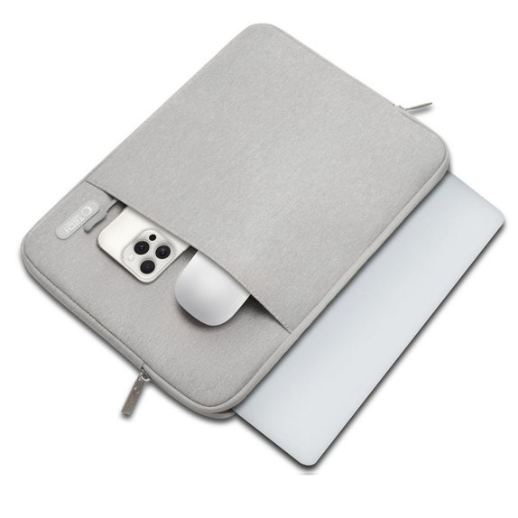 Housse pour ordinateur portable Sleevy 13-14, Crayon Grey, Tech-Protect
