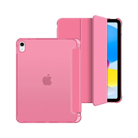 Coque Sc Pen Hybrid pour iPad 10.9" 10 / 2022 / 11" 11 / 2025, Crystal Magenta, Tech-Protect