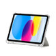 Coque Sc Pen Hybrid pour iPad 10.9" 10 / 2022 / 11" 11 / 2025, Crystal Silver, Tech-Protect