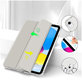 Coque Sc Pen Hybrid pour iPad 10.9" 10 / 2022 / 11" 11 / 2025, Crystal Silver, Tech-Protect