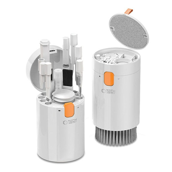 Kit de nettoyage CS01 20 en 1 pour appareils électroniques, blanc, Tech-Protect