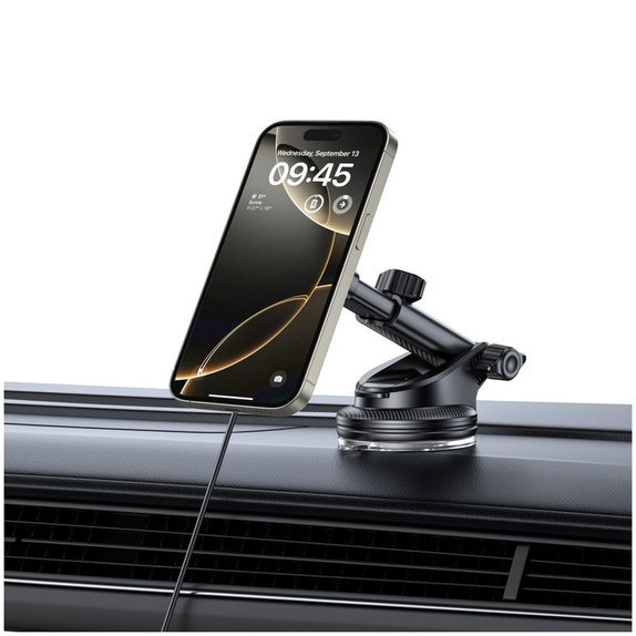 Support voiture MM15W-V4 Magnetic MagSafe Dashboard & Vent 15W, noire, Tech-Protect