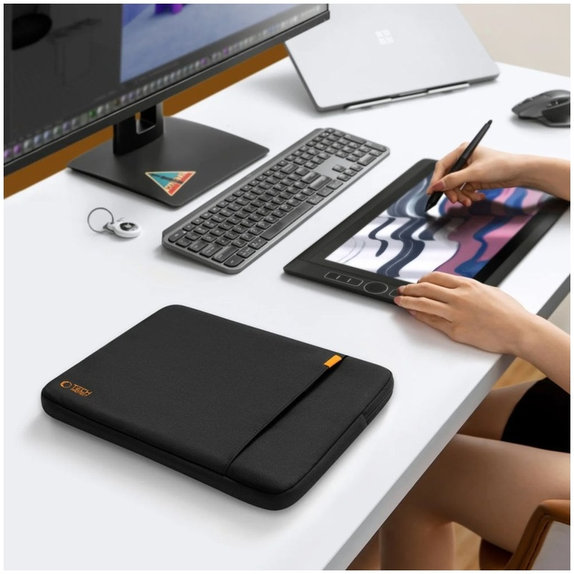 Housse pour ordinateur portable Defender 13-14, noire, Tech-Protect