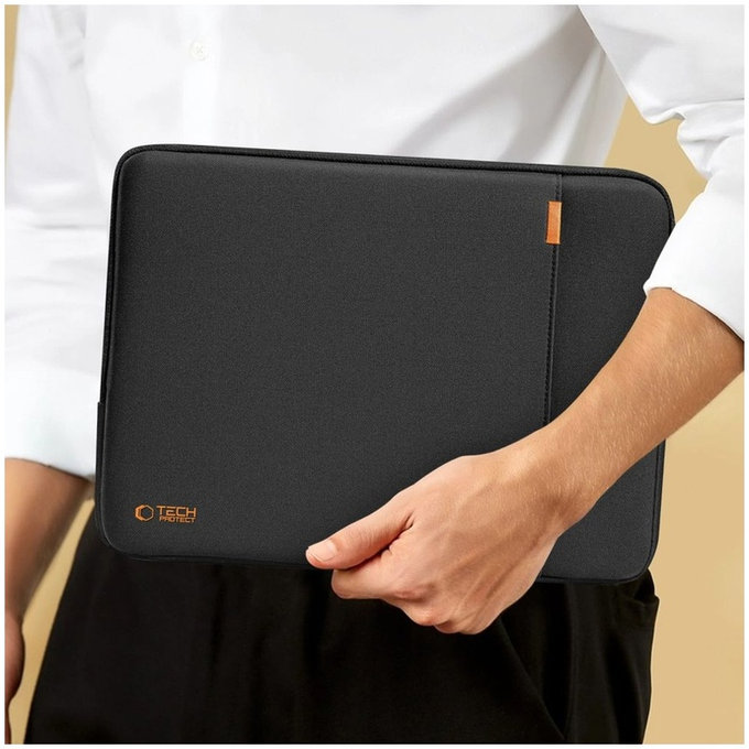 Housse pour ordinateur portable Defender 13-14, noire, Tech-Protect