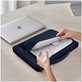 Housse pour ordinateur portable Basic Bag 15-16, Navy Blue, Tech-Protect