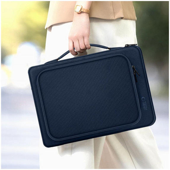Housse pour ordinateur portable Basic Bag 15-16, Navy Blue, Tech-Protect