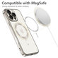 Coque MagFlex MagSafe pour Samsung S25, Marine Blue, Tech-Protect