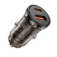 Chargeur voiture CC01 2-PORT PD 45W / QC3.0, noire, Tech-Protect