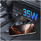 Chargeur voiture CC02 2-PORT PD 35W / QC3.0, noire, Tech-Protect