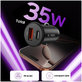 Chargeur voiture CC02 2-PORT PD 35W / QC3.0, noire, Tech-Protect