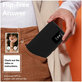 Coque Smart Wallet pour Samsung S25 Ultra, Matte Black, Tech-Protect