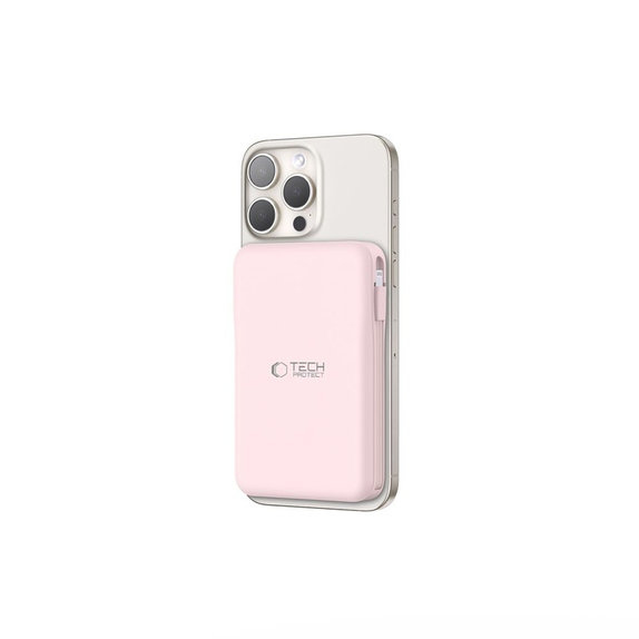 Batterie externe PB31 Lifemag MagSafe 10000mAh, rose, Tech-Protect