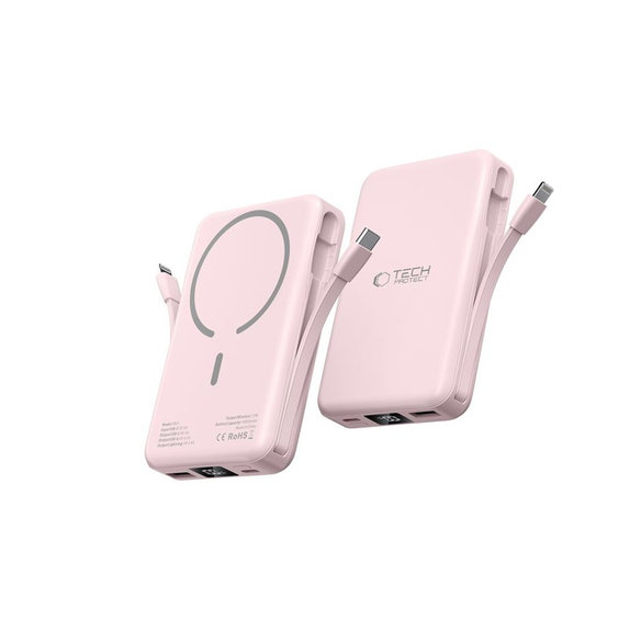 Batterie externe PB31 Lifemag MagSafe 10000mAh, rose, Tech-Protect
