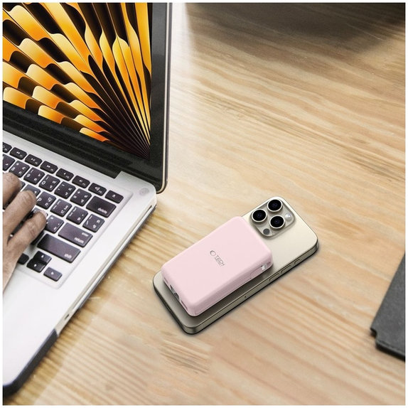 Batterie externe PB31 Lifemag MagSafe 10000mAh, rose, Tech-Protect