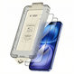 Verre trempé Quick Set+ 2-PACK pour iPhone 15 / 16, noire, Tech-Protect