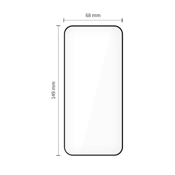 Verre trempé Quick Set+ 2-PACK pour iPhone 13 / 13 Pro / 14 / 16E / 17E, noire, Tech-Protect