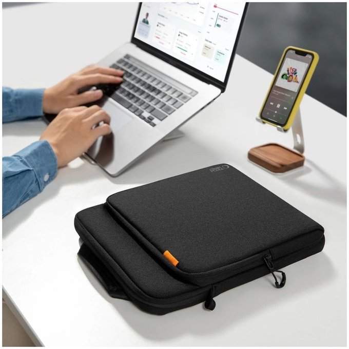 Housse pour ordinateur portable Defender Vr Bag 13-14, noire, Tech-Protect