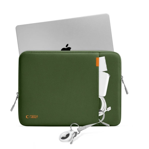 Housse pour ordinateur portable Defender 15-16, Army Green, Tech-Protect
