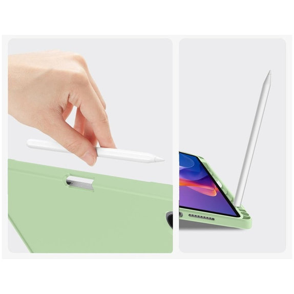 Coque Sc Pen pour Xiaomi Redmi Pad 2 11.0 Matcha Green, Tech-Protect