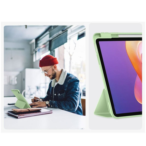 Coque Sc Pen pour Xiaomi Redmi Pad 2 11.0 Matcha Green, Tech-Protect