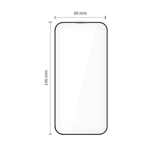 Verre trempé Quick Set+ 2-PACK pour iPhone 17, noire, Tech-Protect