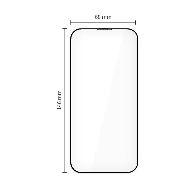 Verre trempé Quick Set+ 2-PACK pour iPhone 17, noire, Tech-Protect