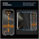 Verre trempé Quick Set+ 2-PACK pour iPhone 17, noire, Tech-Protect