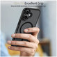Coque MagMat MagSafe pour iPhone 17, Matte Black, Tech-Protect