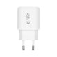 Chargeur secteur NCA20 2-PORT PD 20W / QC3.0, blanche, Tech-Protect