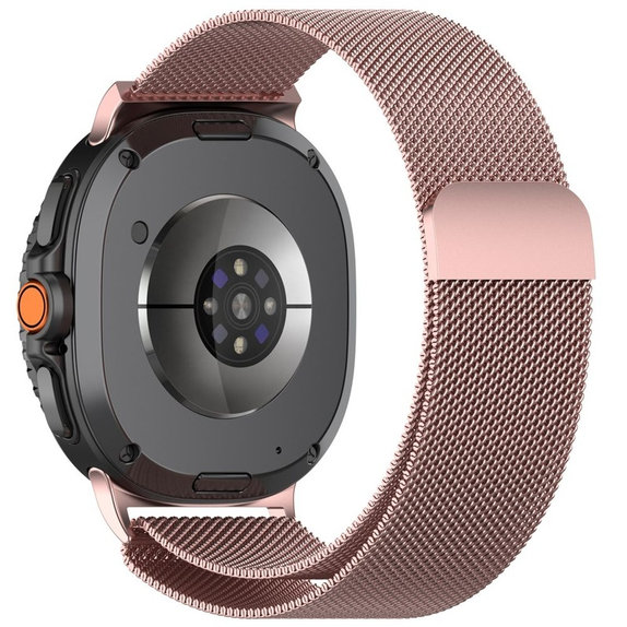 Bracelet Milaneseband pour Samsung Watch 8 / 9 / Classic (40 / 44 / 46 mm), Rose Gold, Tech-Protect