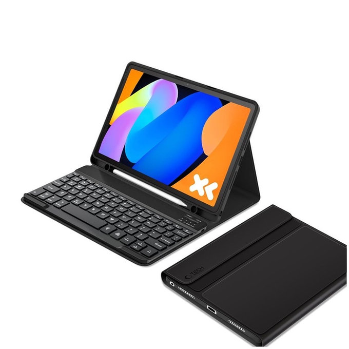 Coque Sc Pen + Keyboard pour Lenovo Idea Tab / K11 Gen 2 11.0 TB-336, noire, Tech-Protect