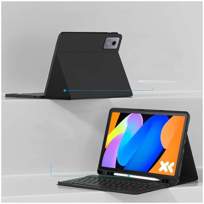 Coque Sc Pen + Keyboard pour Lenovo Idea Tab / K11 Gen 2 11.0 TB-336, noire, Tech-Protect