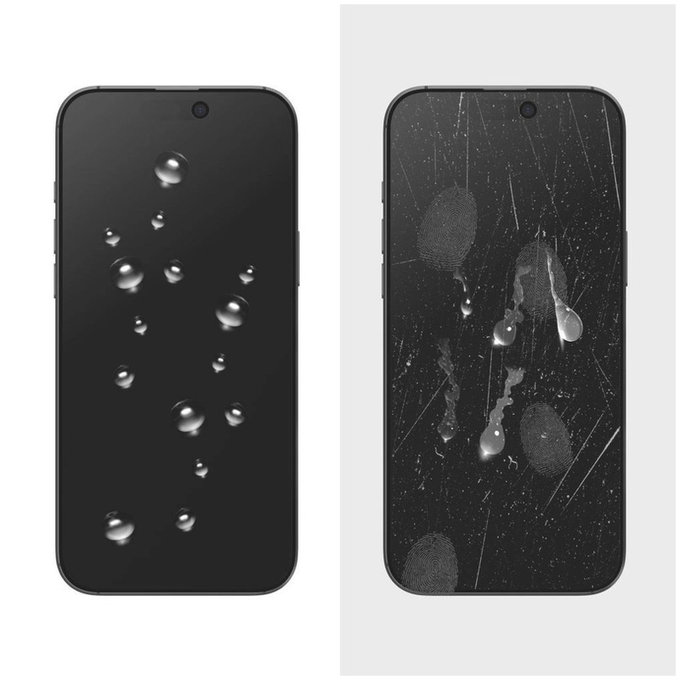 Verre trempé Privacy Quick Set Spy+ 2-PACK pour iPhone 13 / 13 Pro / 14 / 16E / 17E, privacy, Tech-Protect