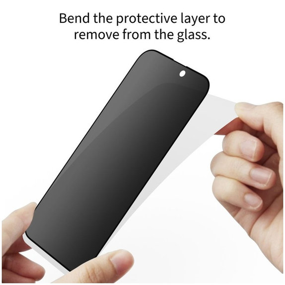 Verre trempé Privacy Glass Spy+ 2-PACK pour Samsung S25 FE, Tech-Protect