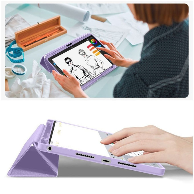 Coque Sc Pen pour Lenovo Idea Tab / K11 Gen 2 11.0 TB-336, violette, Tech-Protect