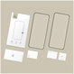 Verre trempé Glass Fit+ 2-PACK pour Motorola Edge 50 Neo / 60 Neo, noire, Tech-Protect