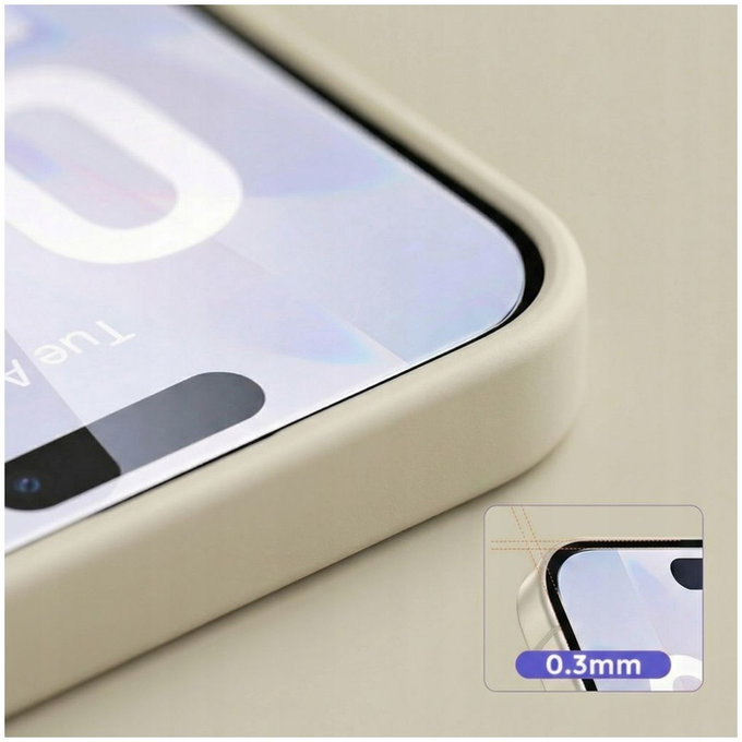 Verre trempé Glass Fit+ 2-PACK pour Motorola Edge 50 Neo / 60 Neo, noire, Tech-Protect