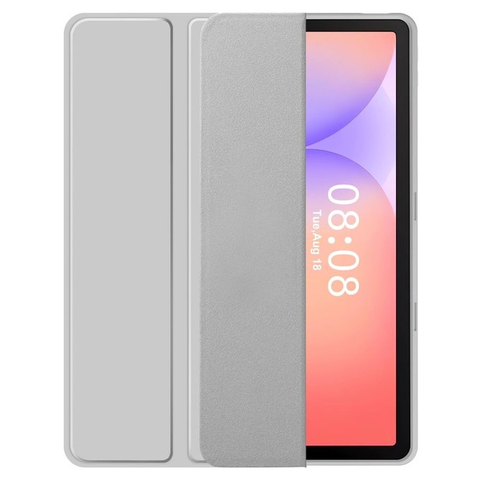 Coque Sc Pen pour Samsung Tab S9 11.0 / S9 FE / S10 FE / S10 Lite 10.9 X710 / X716B / X510 / X516B / X520 / X526 / X400 / X406B, grise, Tech-Protect
